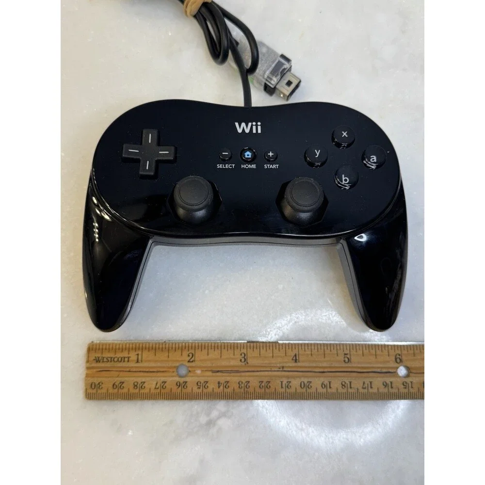Nintendo Classic Pro Controller (RVL-005) OEM - Black - EUC